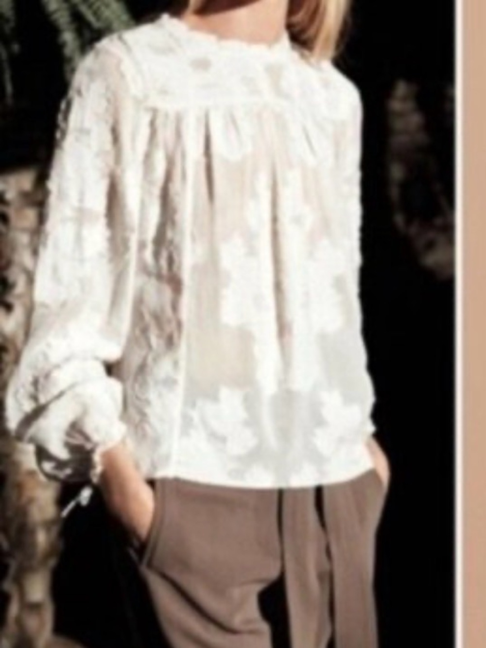 Aritzia Wilfred Lourdes Blouse